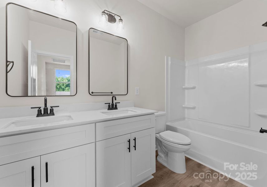 Furnished interior view inside a new home in , Charlotte (Image 4).