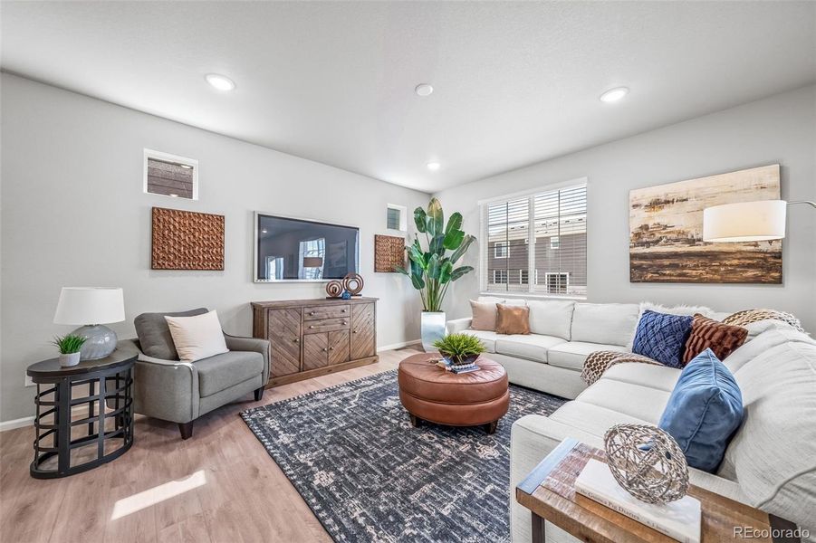 Furnished interior view inside a new home in , Aurora (Image 7).