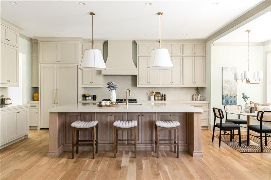 Furnished interior view inside a new home in , Woodstock (Image 5).