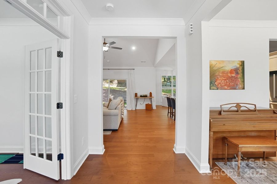 Furnished interior view inside a new home in , Charlotte (Image 11). Furnished interior view inside a new home in , Charlotte (Image 11).