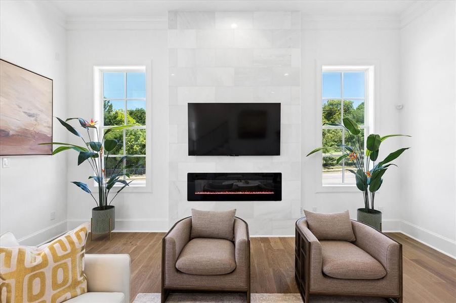 Furnished interior view inside a new home in , Carrollton (Image 4).