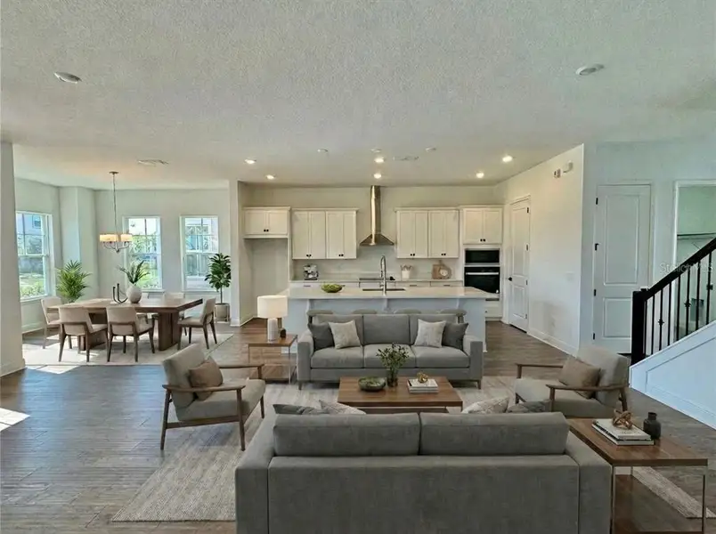 Furnished interior view inside a new home in , Orlando (Image 17).