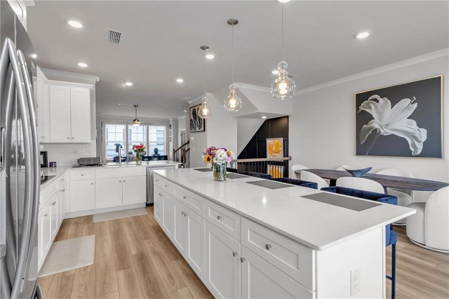 Furnished interior view inside a new home in , McDonough (Image 26).