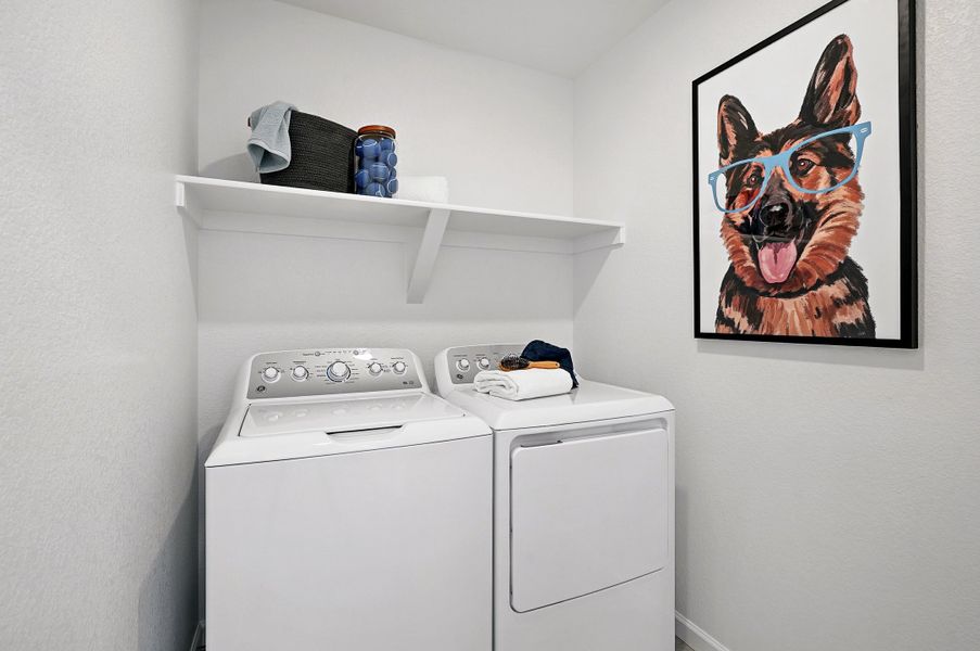 Representative furnished interior of a home built from the Aurora by Taylor Morrison in Parterre Horizon Collection, Thornton (Image 16).