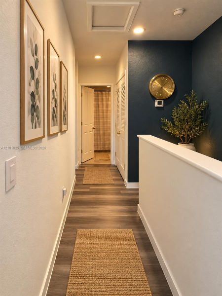 Furnished interior view inside a new home in , Florida City (Image 9).