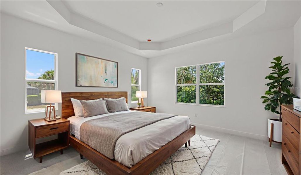 Furnished interior view inside a new home in Verandah, Fort Myers (Image 7). Furnished interior view inside a new home in Verandah, Fort Myers (Image 7).