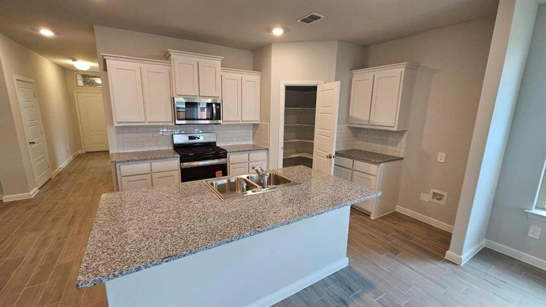 Furnished interior view inside a new home in Monarch at the Meadows, Denton (Image 5).