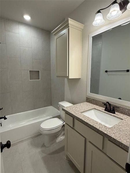 Furnished interior view inside a new home in , College Station (Image 3).