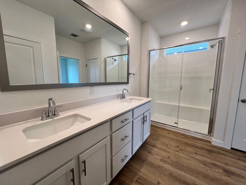 Furnished interior view inside a new home in Rosenbusch Ranch, Leander (Image 10).