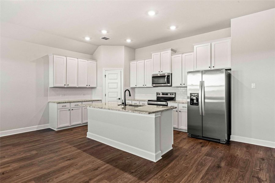 Furnished interior view inside a new home in Colson Ranch, Jarrell (Image 3).