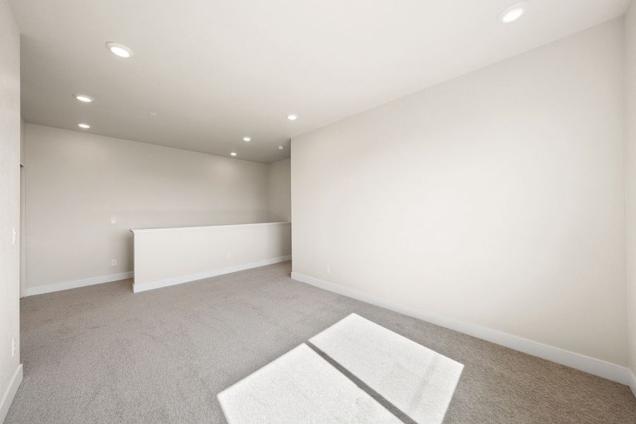Spacious, unfurnished interior of a new home in Berkeley Villas, Denver (Image 25). Spacious, unfurnished interior of a new home in Berkeley Villas, Denver (Image 25).