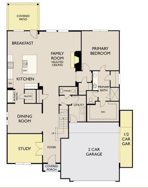 The Aubrey floorplan