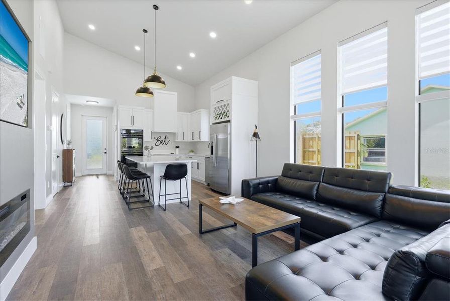 Furnished interior view inside a new home in , Port Charlotte (Image 7). Furnished interior view inside a new home in , Port Charlotte (Image 7).