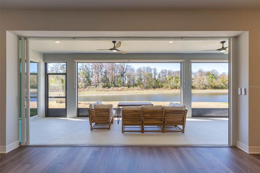 Furnished interior view inside a new home in , Land O' Lakes (Image 31).