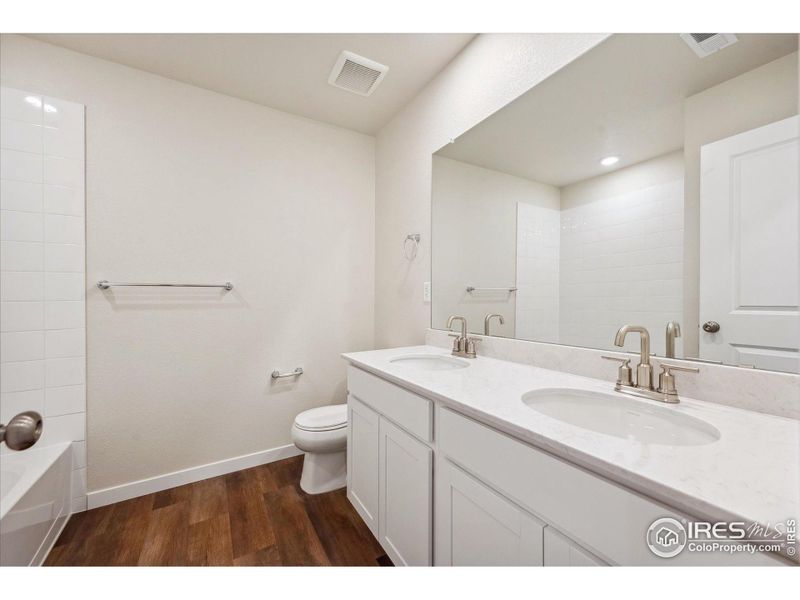 Furnished interior view inside a new home in Timnath Lakes, Timnath (Image 4).