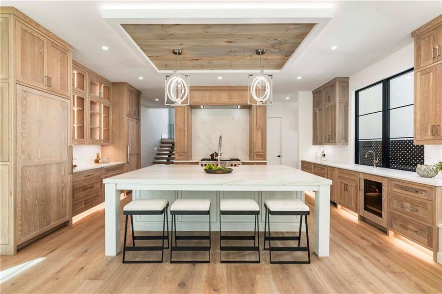 Furnished interior view inside a new home in , Sandy Springs (Image 59).