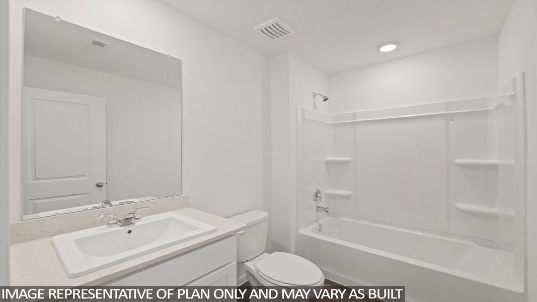 Representative furnished interior of a home built from the Davis by D.R. Horton in Mill Creek, Magnolia (Image 6).