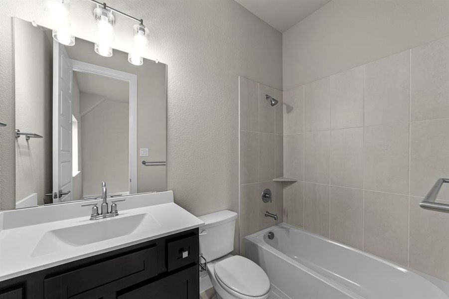 Furnished interior view inside a new home in South Pointe  Village Series, Mansfield (Image 7).