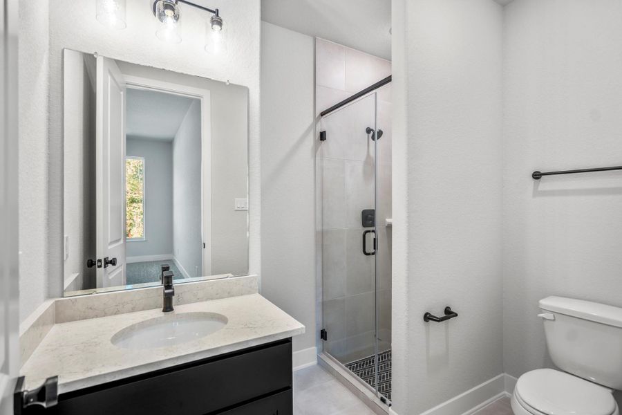 Furnished interior view inside a new home in Artavia 70′ Lots, Conroe (Image 11).