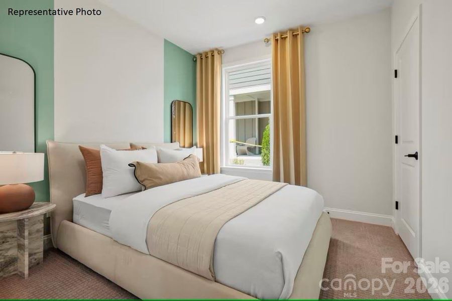 Two inviting secondary bedrooms