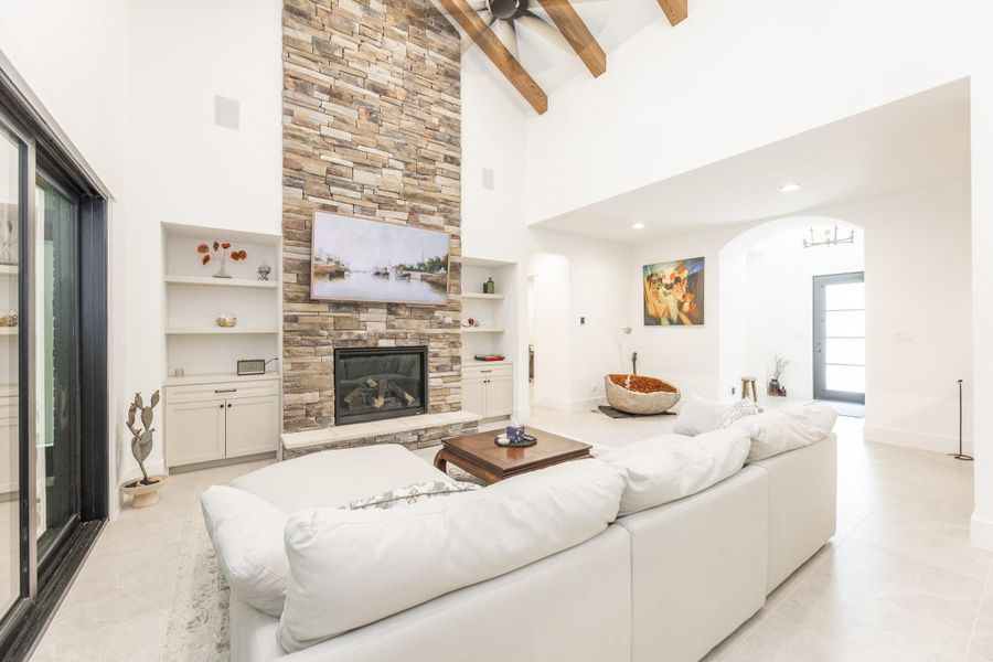 Furnished interior view inside a new home in , Magnolia (Image 12).