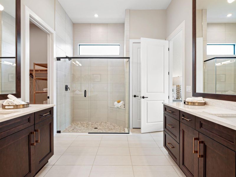 Furnished interior view inside a new home in Mosaic, Port St. Lucie (Image 21).