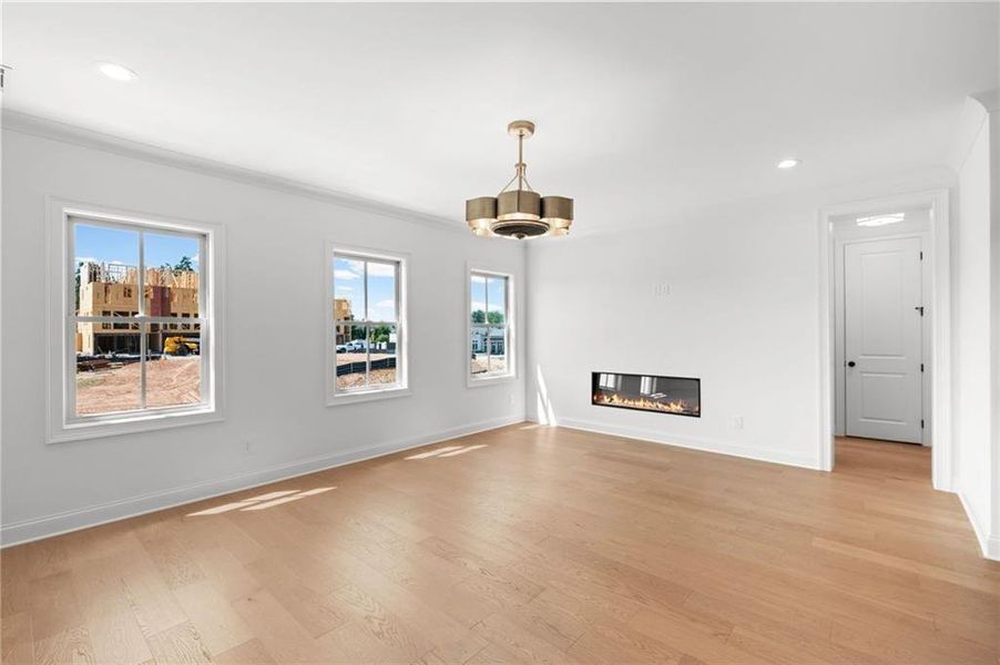 Spacious, unfurnished interior of a new home in , Suwanee (Image 29).