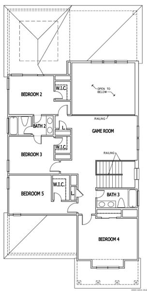 2D floor plan layout of this home in Crown Ridge Manor, San Antonio, TX (Image 2). 2D floor plan layout of this home in Crown Ridge Manor, San Antonio, TX (Image 2).