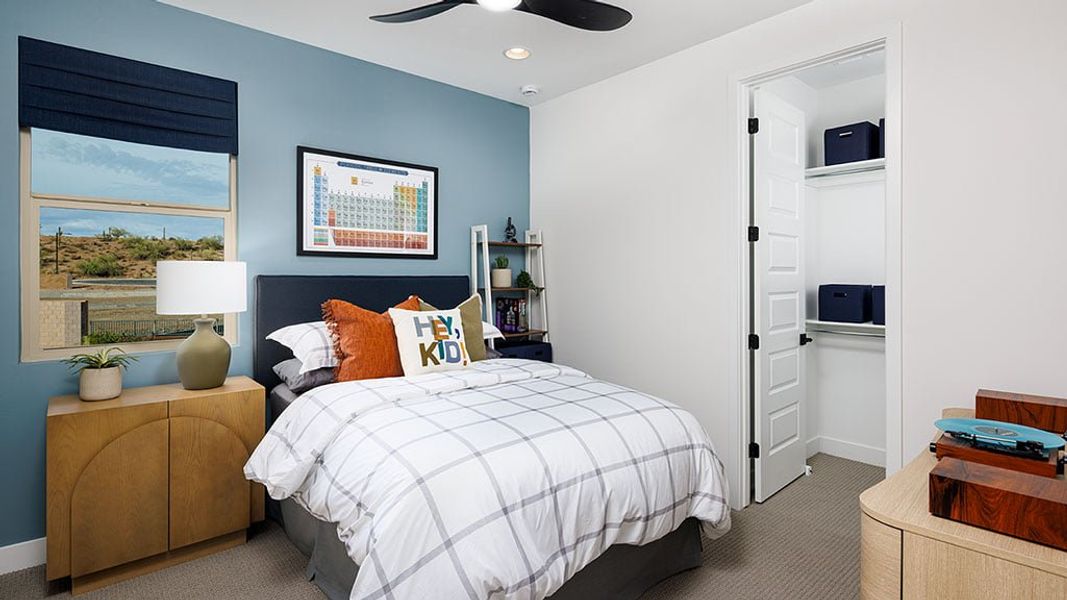 Representative furnished interior of a home built from the Victory by Taylor Morrison in Saddleback, Peoria (Image 18).