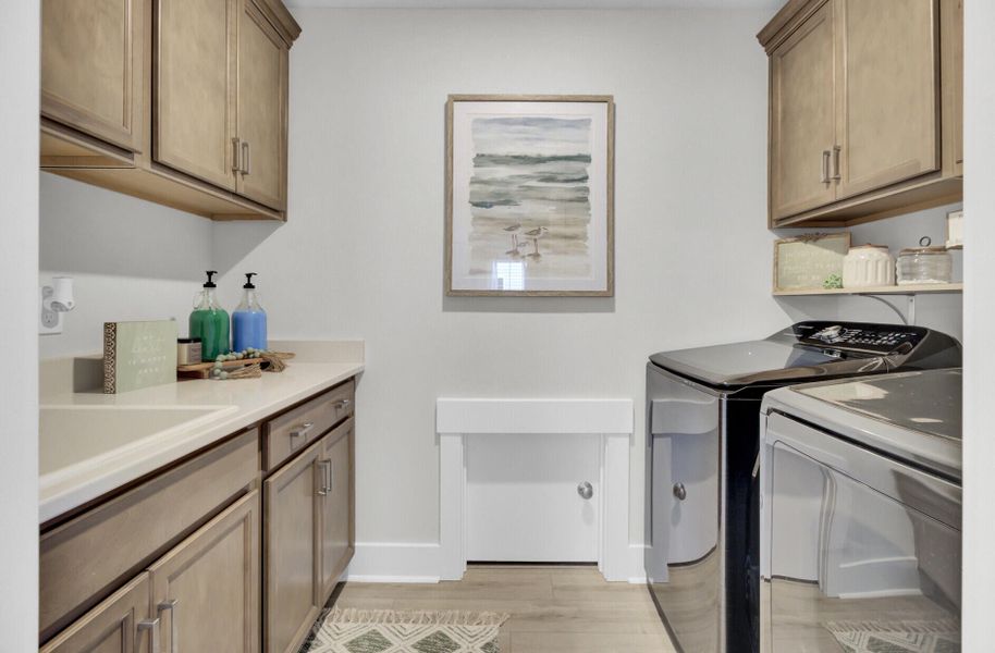 Furnished interior view inside a new home in Lochton, Summerville (Image 6).