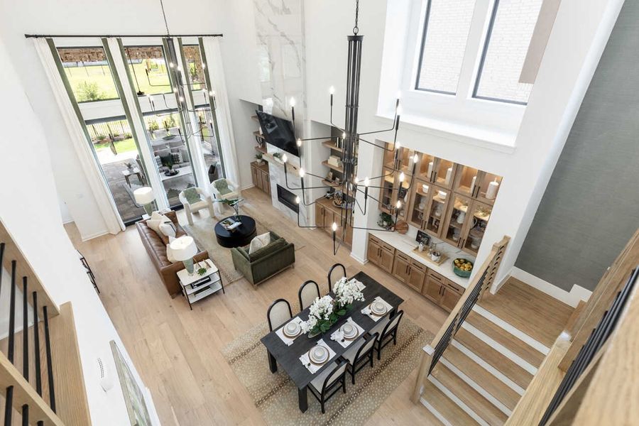 Image 54 representing the Fordham Plan by Highland Homes in Wellington: Artisan Series - 50ft lots, Fort Worth, TX.