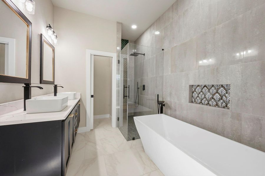 Furnished interior view inside a new home in , Franklin (Image 8).