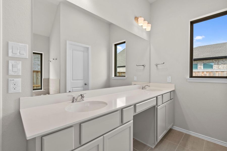 Furnished interior view inside a new home in Dunham Pointe, Cypress (Image 7).