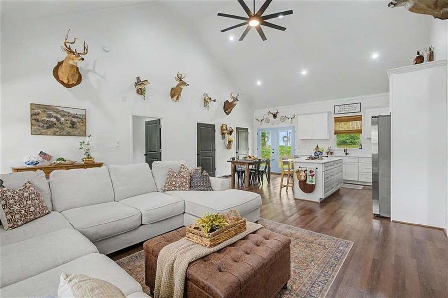 Furnished interior view inside a new home in , Bowdon (Image 18).