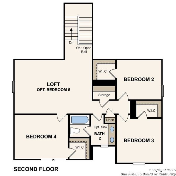 2D floor plan layout of this home in Cinco Lakes, San Antonio, TX (Image 4). 2D floor plan layout of this home in Cinco Lakes, San Antonio, TX (Image 4).