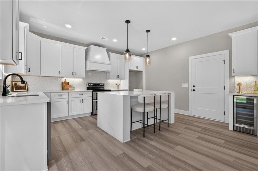 Furnished interior view inside a new home in , Cumming (Image 14).
