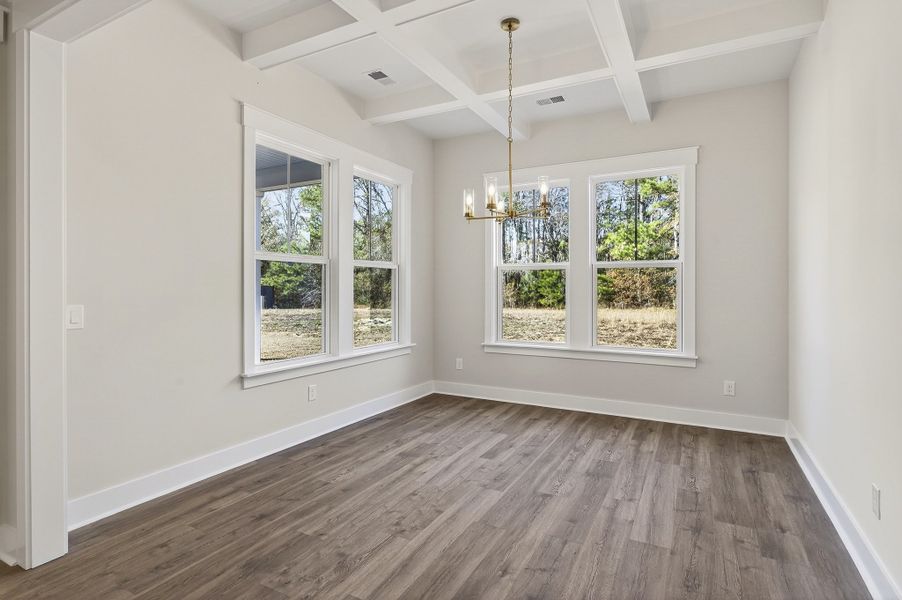 Representative unfurnished interior of a home built from the Beckham by Hunter Quinn Homes in Greenwood County Homes, Ninety Six (Image 20).