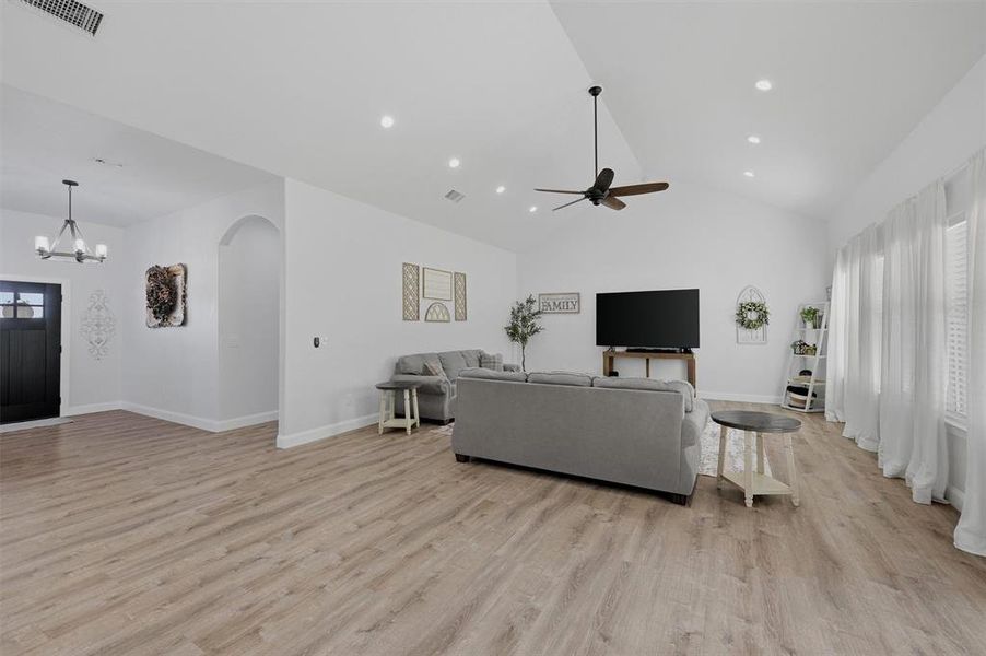 Furnished interior view inside a new home in , Gainesville (Image 15).