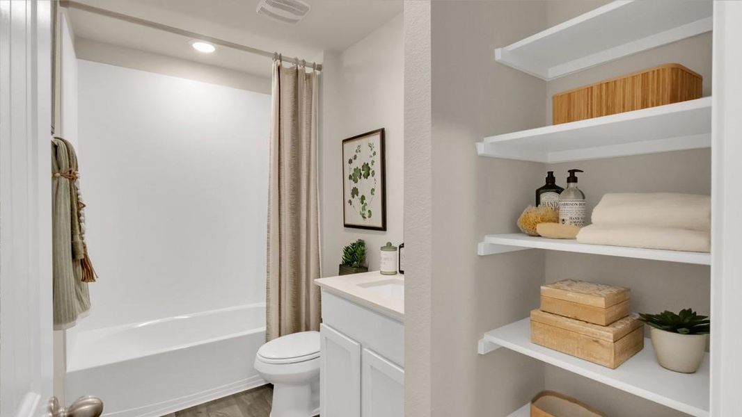 Furnished interior view inside a new home in Durango, Mustang Ridge (Image 27).