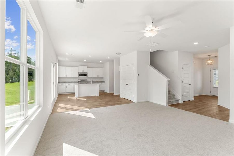 Spacious, unfurnished interior of a new home in Oakhill Estates, Adairsville (Image 11).