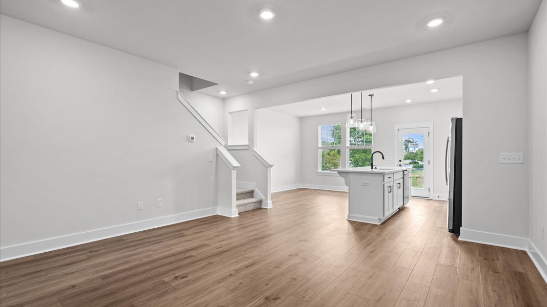 Furnished interior view inside a new home in Saluda Crossing, Piedmont (Image 7).