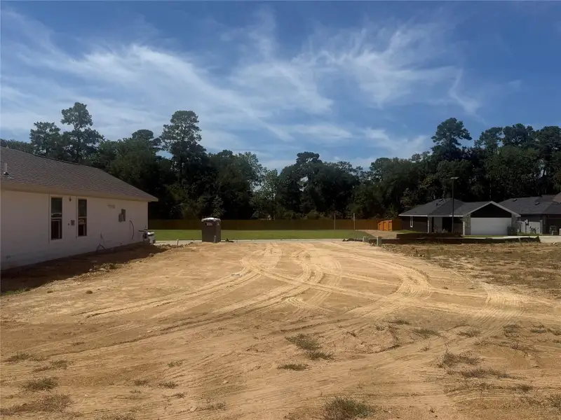 Site preparation for new homesites in Lexington Heights, Willis (Image 3). Site preparation for new homesites in Lexington Heights, Willis (Image 3).