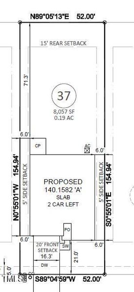 Plot Plan