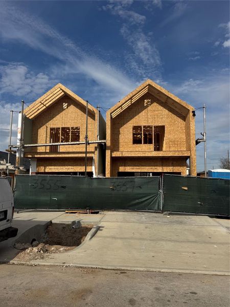 In-progress construction of a new home in , Houston, TX (Image 34).
