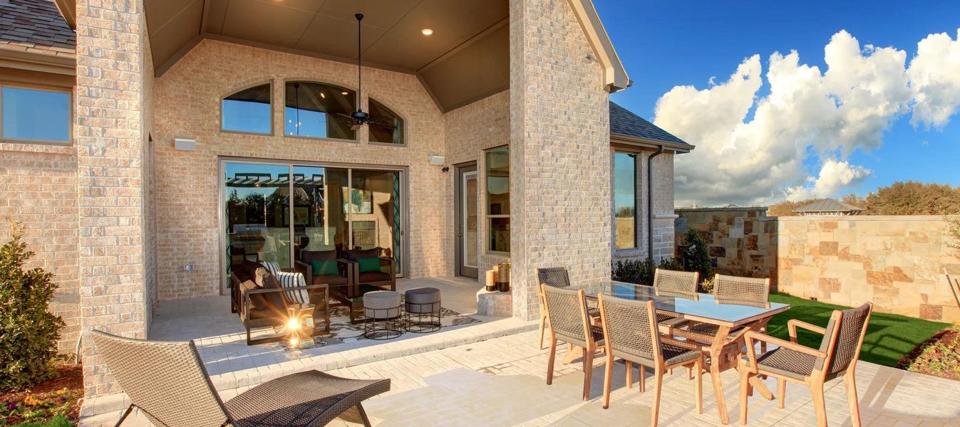 The Elmsdale Outdoor Living Area