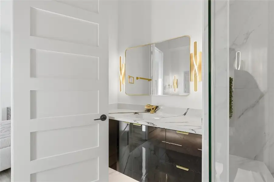 Bathroom with vanity Bathroom with vanity