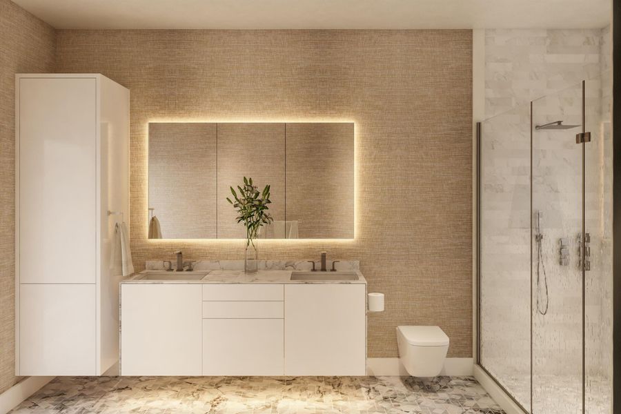 Furnished interior view inside a new home in , Stuart (Image 4). Furnished interior view inside a new home in , Stuart (Image 4).