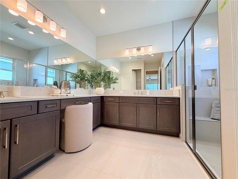 Furnished interior view inside a new home in Valencia Ridge, Wesley Chapel (Image 17).