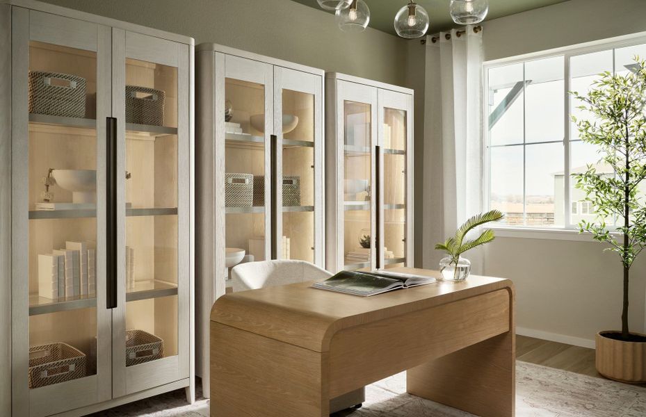Representative furnished interior of a home built from the Boardwalk by Pulte Homes in Cordovan, Longmont (Image 15).