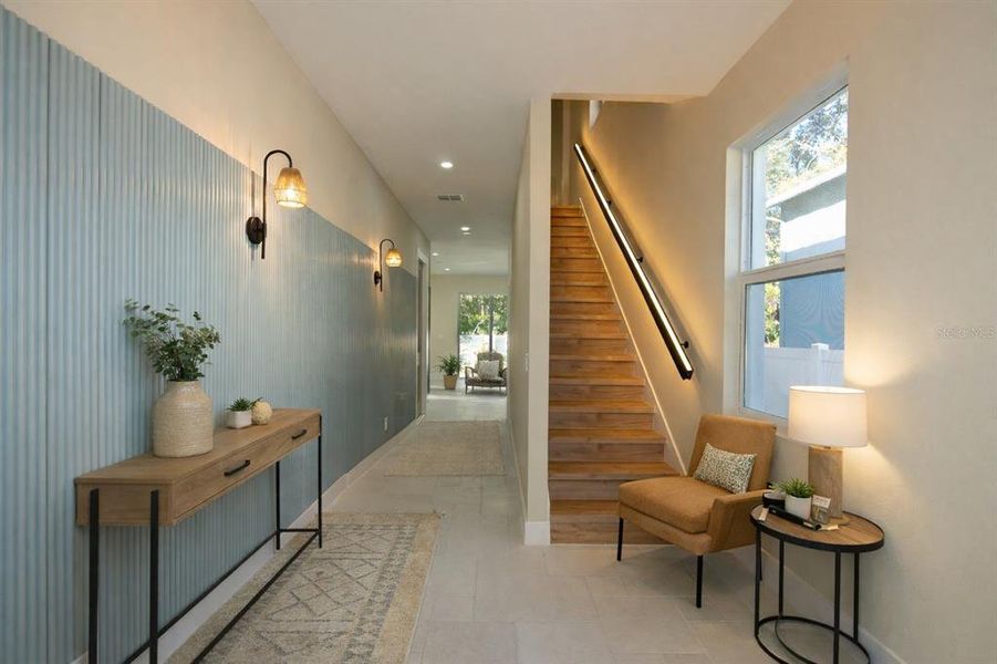 Furnished interior view inside a new home in , Tampa (Image 5).